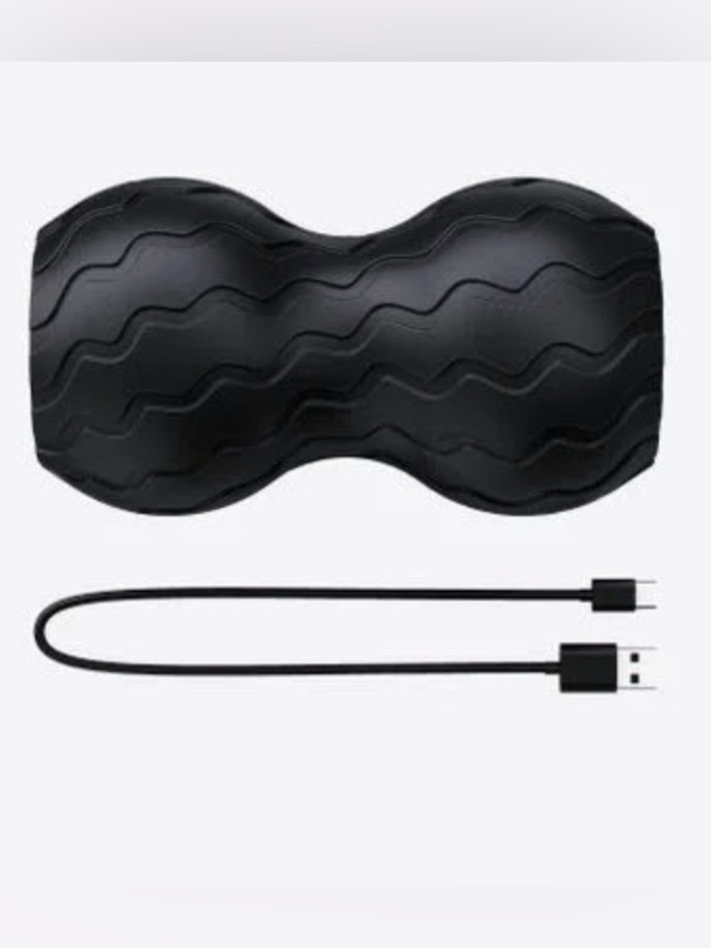 Black Dual Massage Ball CORD NOT INCLUDED